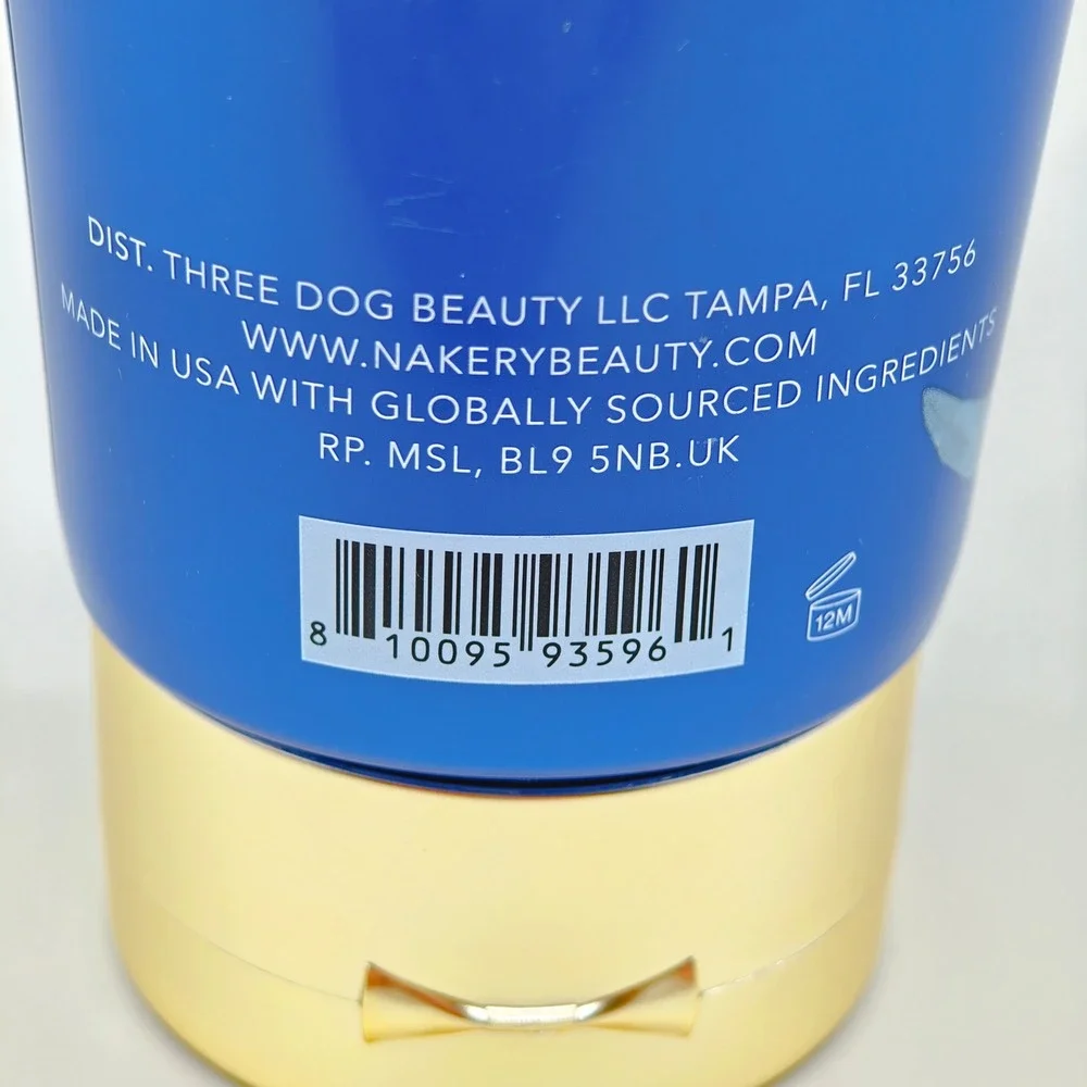 Nakery Beauty SkinFirm Body Cream Seaside Serenity Crepe Smoothing 8.45oz